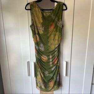 Kay Unger New York vintage mesh dress Y2K